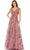 Mac Duggal 20263 - Embroidered Illusion Bodice Evening Dresses 2 / Cinammon