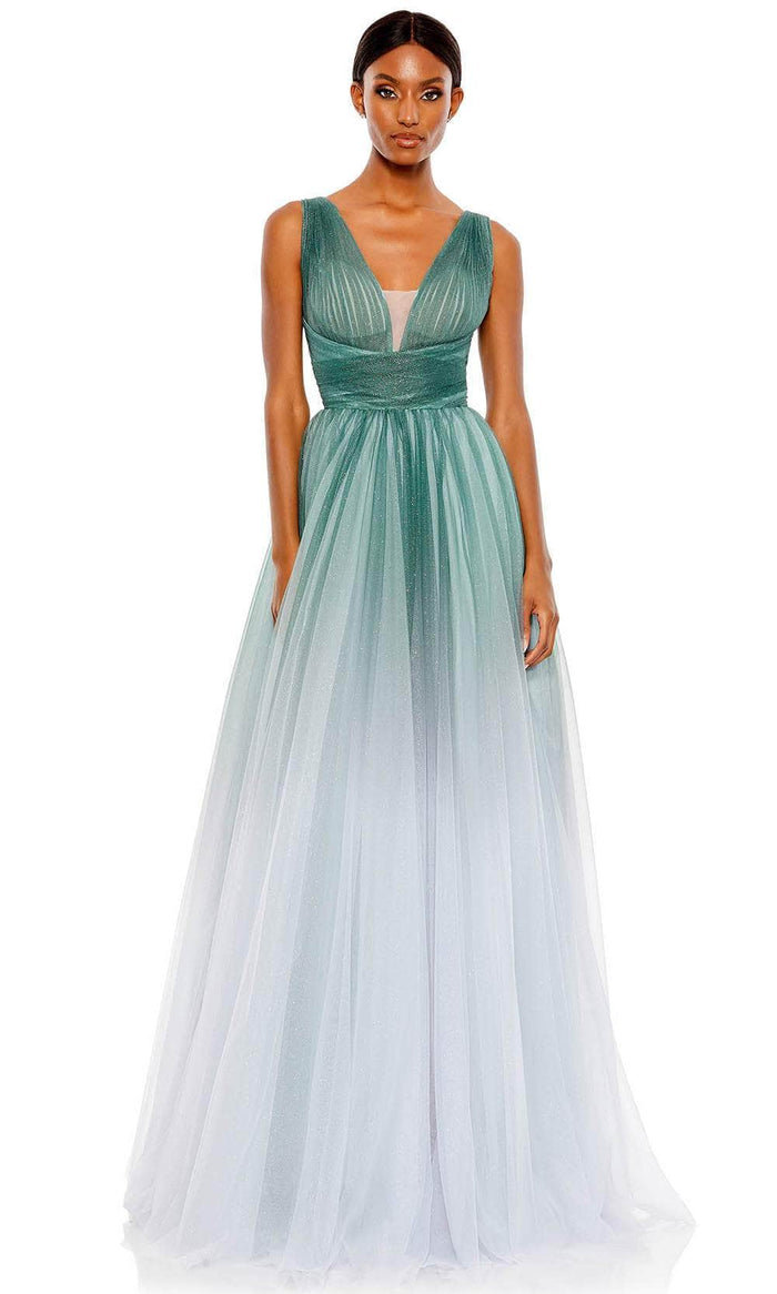 blue green ombre prom dress Prom Dress Style #18497