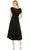 Mac Duggal 20400 - A-line Sequined Tea Length Dress Cocktail Dresses