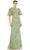 Mac Duggal 20438 - Flutter Sleeve Embellished Evening Gown Evening Dresses 4 / Sage