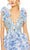 Mac Duggal 2220 - Ruffle-Designed Floral Printed Dress Evening Dresses
