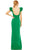 Mac Duggal 27109 - Open Back Ruffle Cap Sleeve Prom Dress Prom Dresses