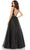 Mac Duggal 30727 - V-neck Sleeveless Ballgown Prom Dresses
