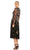 Mac Duggal - 35103 Sheer Long Sleeve Floral Dress Special Occasion Dress