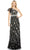 Mac Duggal 35108 - Floral Evening Dress Evening Dresses