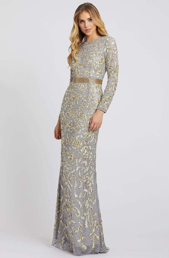 Mac Duggal - 4316D Sequined Mesh Lace Gown