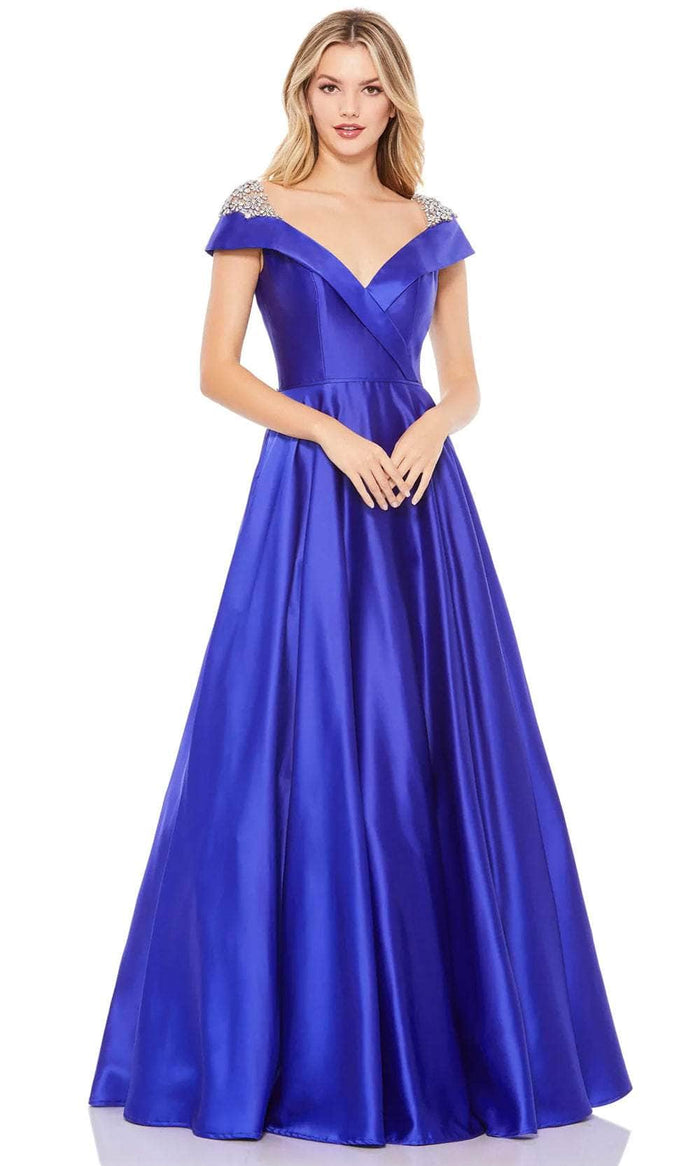Take A Look About Mac Duggal Satin Dress