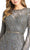Mac Duggal - 5240 Embellished Long Sleeve Sheath Dress Special Occasion Dress