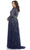 Mac Duggal 5520 - V Neck Sequined A-line Dress Evening Dresses