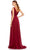 Mac Duggal 55249 - Ruched Waist Chiffon Dress Evening Dresses