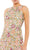 Mac Duggal 5537 - Jewel Neck Floral Cocktail Dress Special Occasion Dress