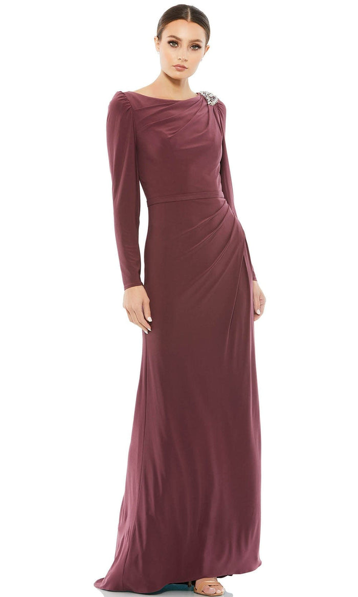 Mac Duggal 55695 - Bateau Evening Dress | Couture Candy