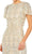 Mac Duggal 5575 - Sequined Knee-Length Dress Cocktail Dresses