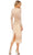 Mac Duggal 5576 - Long Sleeve Embellished Knee-Length Dress Cocktail Dresses