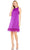 Mac Duggal 55805 - Feathered Hem Cocktail Dress Cocktail Dresses 0 / Purple