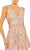 Mac Duggal 5682 - Crisscross Strap Sequined Long Gown Prom Dresses