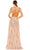 Mac Duggal 5682 - Crisscross Strap Sequined Long Gown Prom Dresses