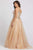 Mac Duggal - 65037F Embellished Shimmering Evening Gown Special Occasion Dress