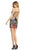 Mac Duggal - 67459 Crisscross Back Floral Sheath Dress Cocktail Dresses