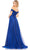 Mac Duggal 67485 - Off-Shoulder Pleated Bodice Prom Gown Prom Dresses