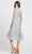 Mac Duggal - 67540 Sequin Embellished Tea Length Dress Cocktail Dresses