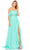 Mac Duggal 67817 - Ruffled Off-Shoulder A-line Prom Dress Prom Dresses 0 / Mint