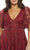 Mac Duggal 67904 - Flutter Sleeved Midi A-line Dress Cocktail Dresses