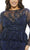 Mac Duggal 67930 - Embellished Peplum Midi Dress Wedding Guest