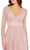 Mac Duggal 68003 - Shimmer Long Sleeve Tea Length Dress Cocktail Dresses
