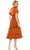 Mac Duggal 68018 - Midi A-line Casual Ruched Dress Cocktail Dresses