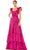 Mac Duggal 68062 - Tiered Prom Gown Prom Dresses 0 / Magenta