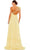 Mac Duggal 68095 - Asymmetric Pleated Evening Gown Evening Dresses