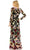 Mac Duggal 68201 - Floral Appliqued Evening Gown Evening Dresses