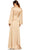 Mac Duggal 68308 - Long Sleeve A-line Evening Dress Evening Dresses