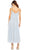 Mac Duggal 8027 - V-Neck Ruffle Embroidered Midi Dress Holiday Dresses
