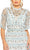 Mac Duggal 8033 - Short Sleeve Floral Embroidered Formal Dress Evening Dresses