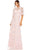 Mac Duggal 8033 - Short Sleeve Floral Embroidered Formal Dress Evening Dresses