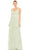 Mac Duggal 9162 - Sleeveless Deep V-neck Long Dress Special Occasion Dress 0 / Sage
