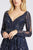 Mac Duggal Ballgowns - 67113H Embellished Long Sleeve V-neck Ballgown Ball Gowns
