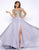 Mac Duggal Bejewelled Sweetheart Long Gown in Platinum 65885 CCSALE 12 / Platinum