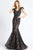 Jovani 43623 - Plunging Sequin Prom Dress