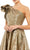 Mac Duggal Cocktail - 67906D Metallic A-Line Cocktail Dress Cocktail Dresses