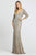 Mac Duggal - Couture Dress Style 4247D Evening Dresses 4 / Nude Platinum