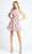 Mac Duggal Evening - 48952D Ruffle Ornate Shirred Cocktail Dress Special Occasion Dress 0 / Mauve