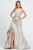 Mac Duggal Evening - 66975D Asymmetric Long Trumpet Gown Evening Dresses