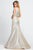 Mac Duggal Evening - 66975D Asymmetric Long Trumpet Gown Evening Dresses