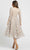 Mac Duggal Evening - 67387D V Neckline 3D Floral Lace A-Line Dress Cocktail Dresses