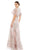 Mac Duggal Evening - 67880D Short Flutter Sleeves A-Line Dress Special Occasion Dress