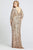 Mac Duggal Fabulouss - 4857F Beaded Bateau Sheath Dress Evening Dresses