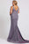 Mac Duggal Fabulouss - 48895F Crystal Beaded Deep V-neck Trumpet Dress Evening Dresses